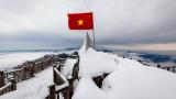 Toàn cảnh đỉnh Fansipan đẹp đến nao lòng trong màu tuyết trắng, ai mà nghĩ đây là Việt Nam chứ?