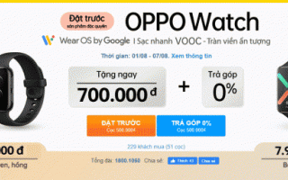 Đặt trước siêu phẩm OPPO Watch đầu tiên với “giá cực tốt”, độc quyền tại Thế Giới Di Động